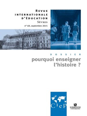 cover image of Pourquoi enseigner l'histoire--Ebook